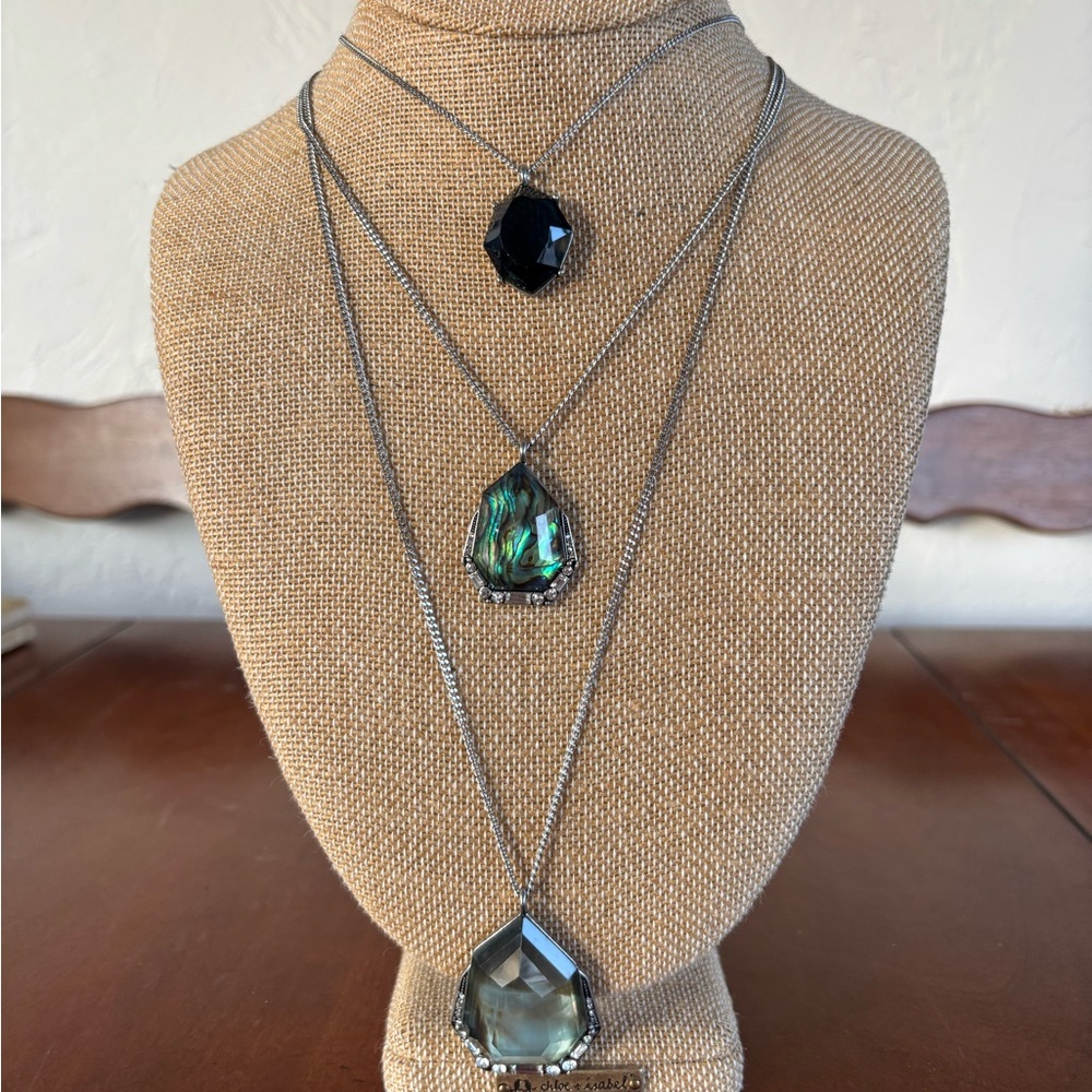 Chloe + Isabel Rue Royale 3 Row Convertible Necklace. New